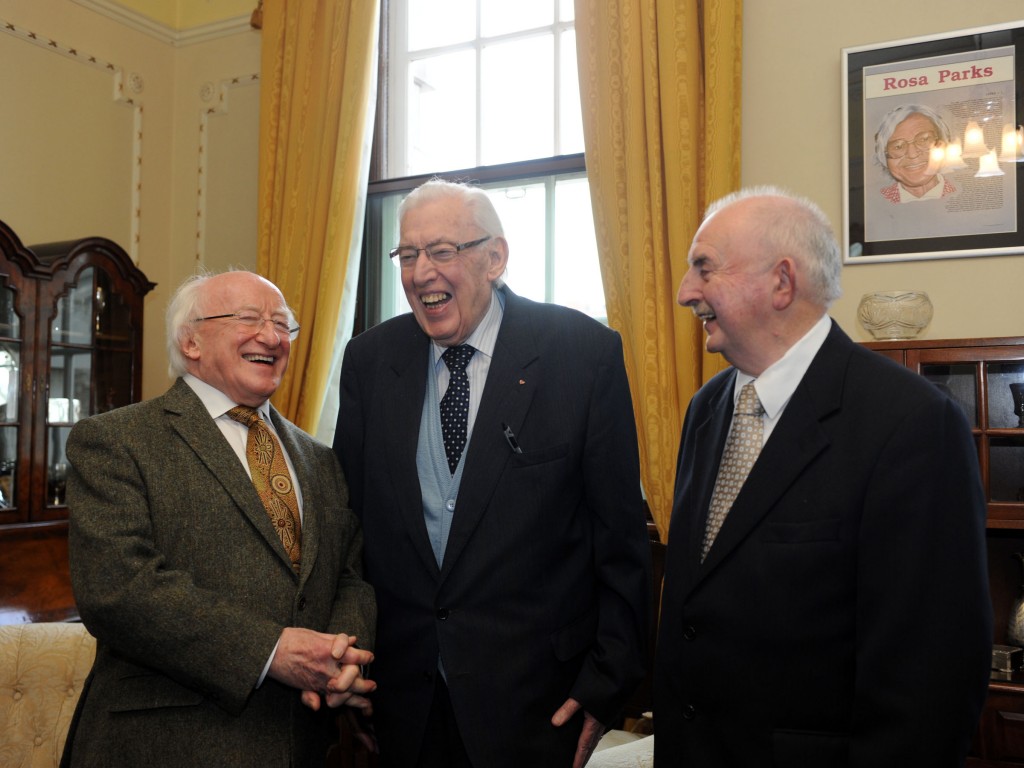 PRESIDENT OF IRELAND CELEBRATES FEAST OF ST COLUMBANUS